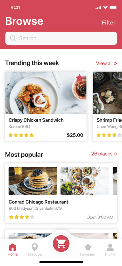 app mock